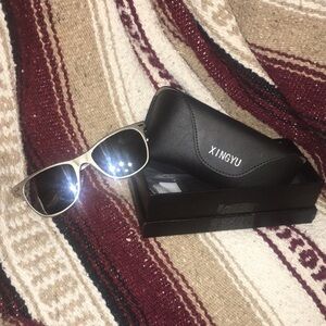 Sport polarized aluminum sunglasses